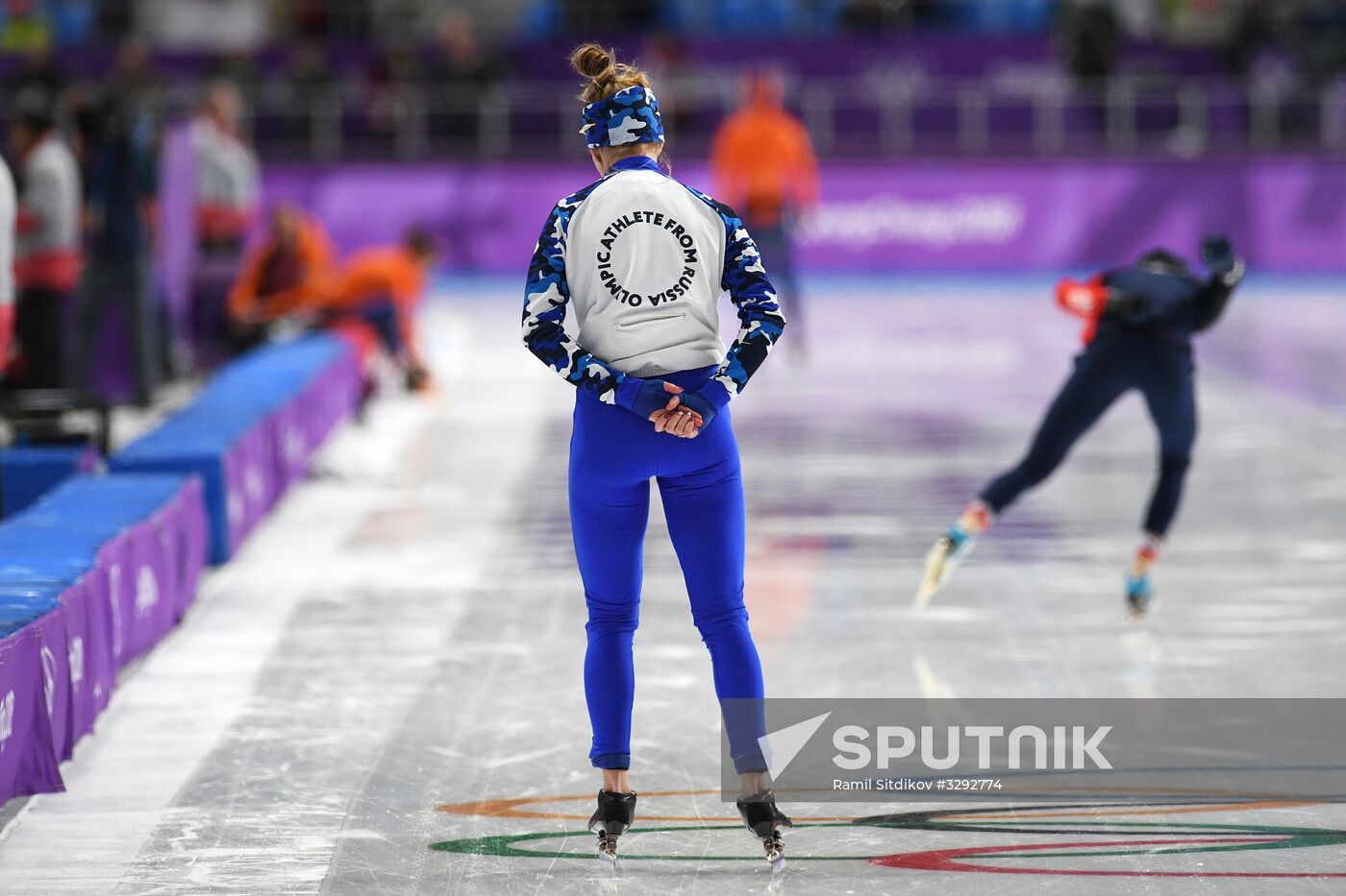 2018 Winter Olympics. Speed Skating. Women. 3,000m