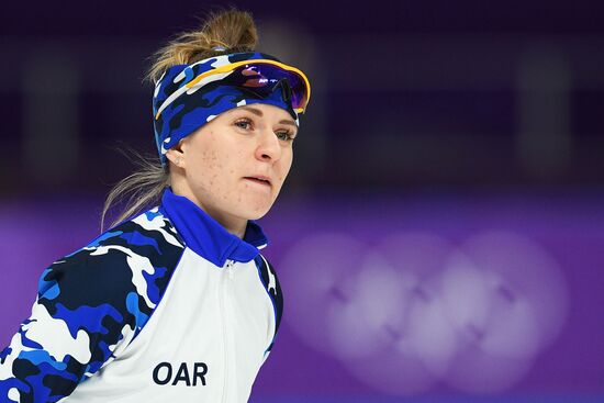 2018 Winter Olympics. Speed Skating. Women. 3000m