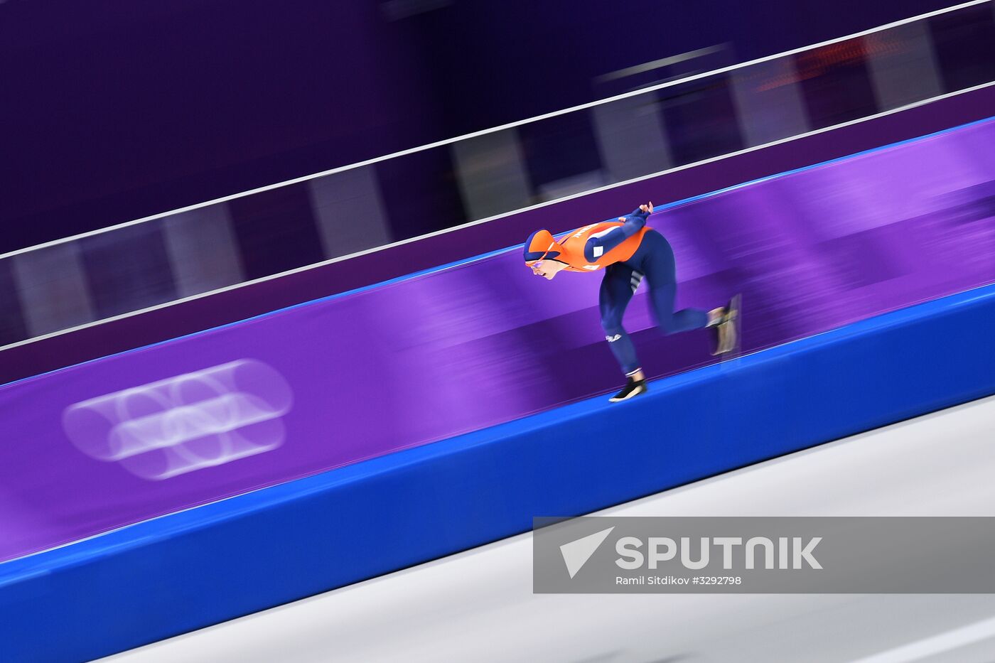 2018 Winter Olympics. Speed Skating. Women. 3000m