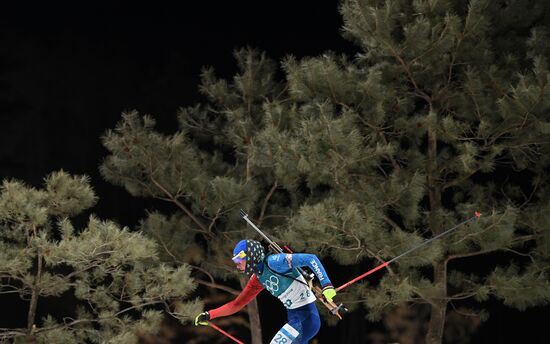 2018 Winter Olympics. Biathlon. Women. Sprint