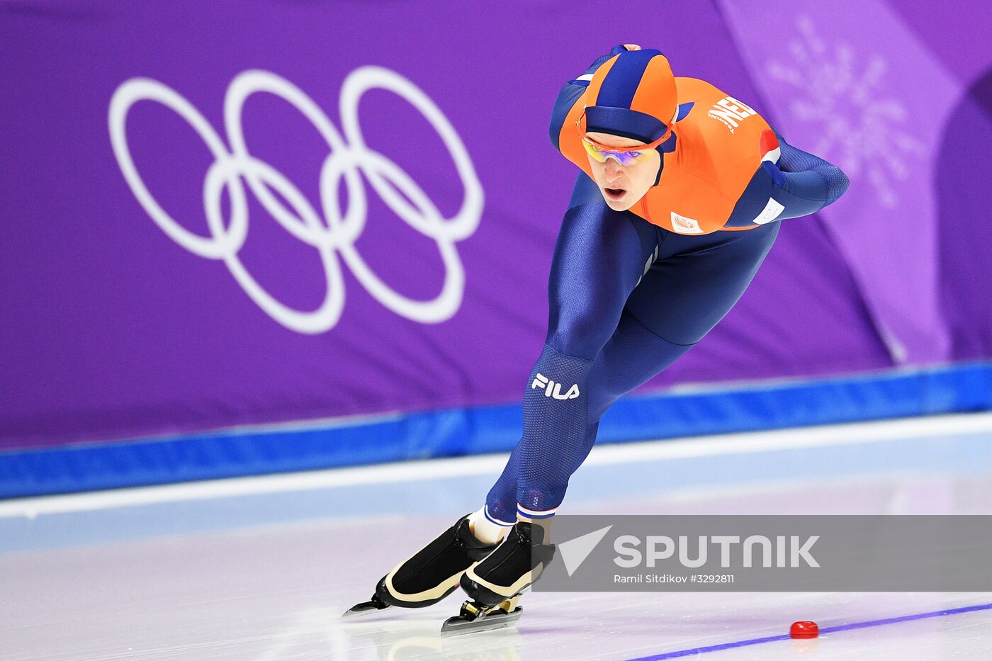2018 Winter Olympics. Speed Skating. Women. 3000m