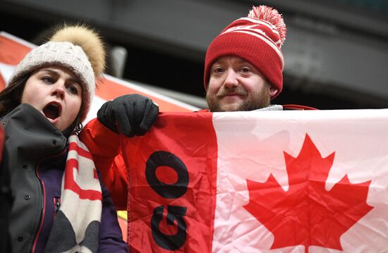 2018 Winter Olympics. Luge. Men. Day one