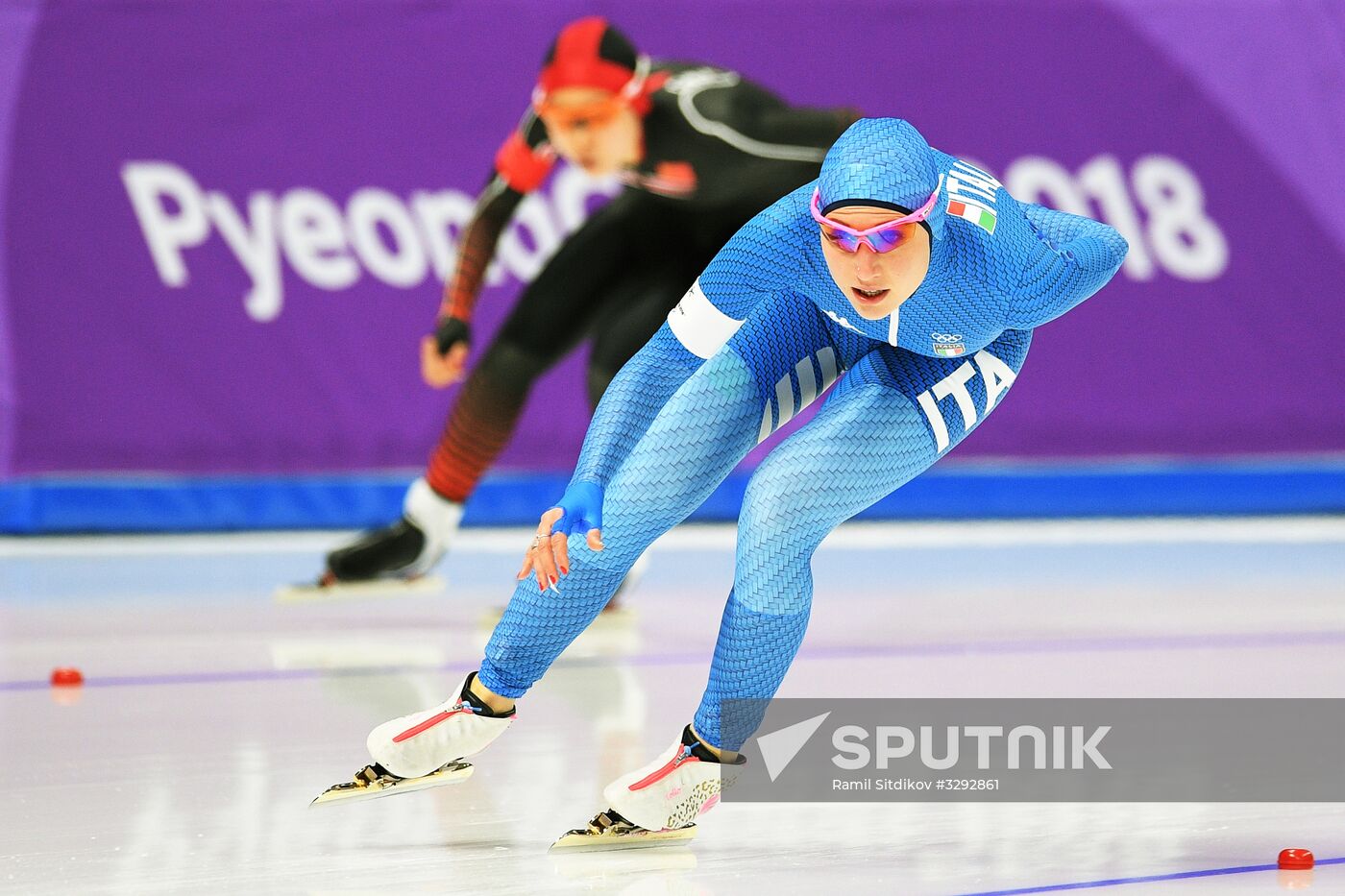 2018 Winter Olympics. Speed Skating. Women. 3000m