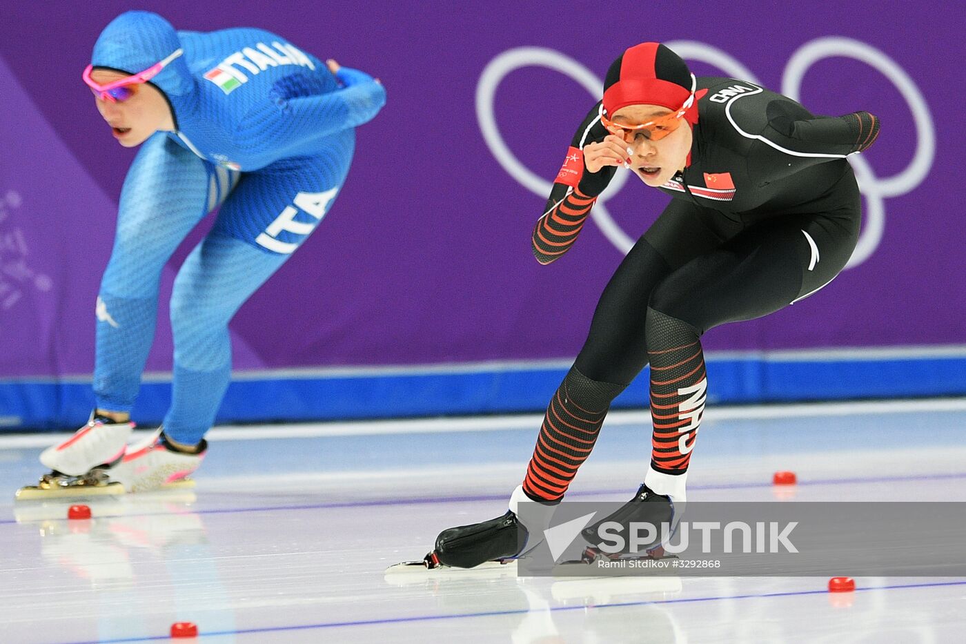 2018 Winter Olympics. Speed Skating. Women. 3000m