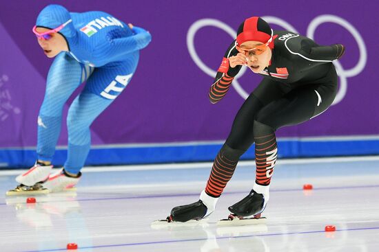 2018 Winter Olympics. Speed Skating. Women. 3000m