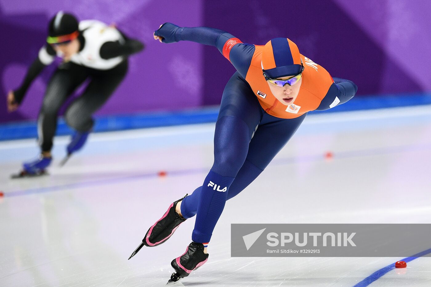 2018 Winter Olympics. Speed Skating. Women. 3000m