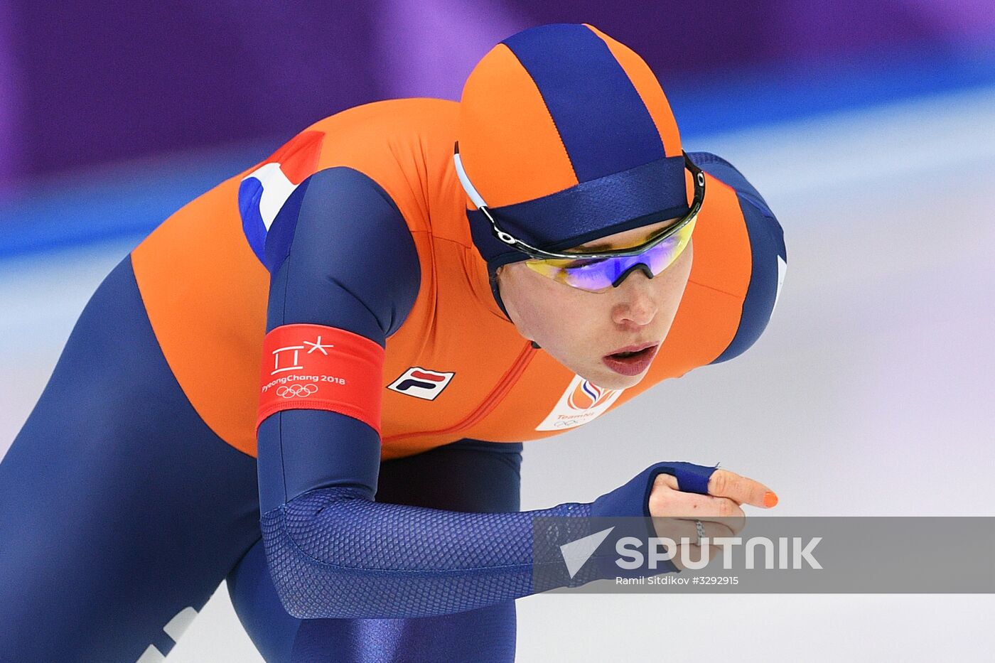 2018 Winter Olympics. Speed Skating. Women. 3000m