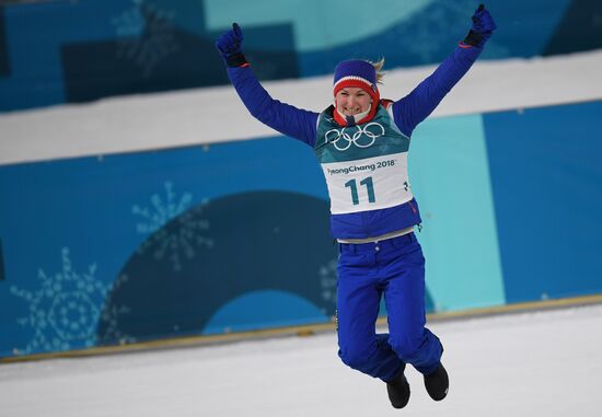 2018 Winter Olympics. Biathlon. Women. Sprint
