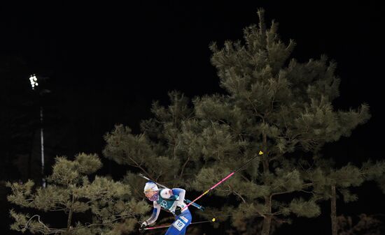 2018 Winter Olympics. Biathlon. Women. Sprint