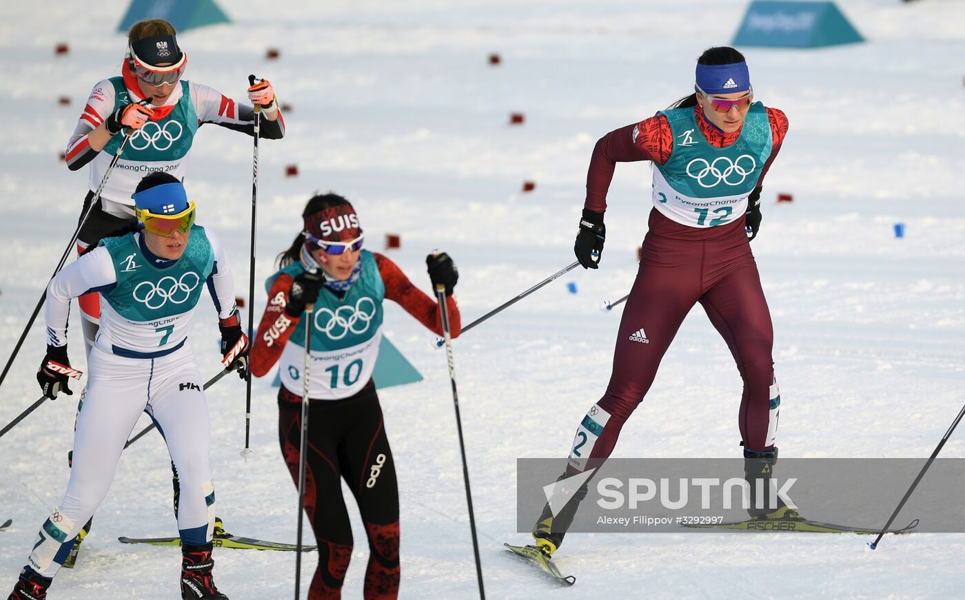 2018 Winter Olympics. Biathlon. Women. Sprint