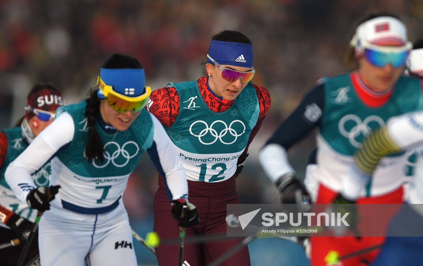 2018 Winter Olympics. Biathlon. Women. Sprint