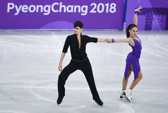 2018 Winter Olympics. Figure skating. Teams. Ice dancing short program