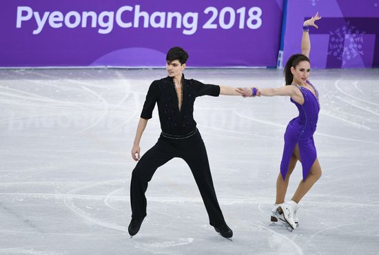 2018 Winter Olympics. Figure skating. Teams. Ice dancing short program