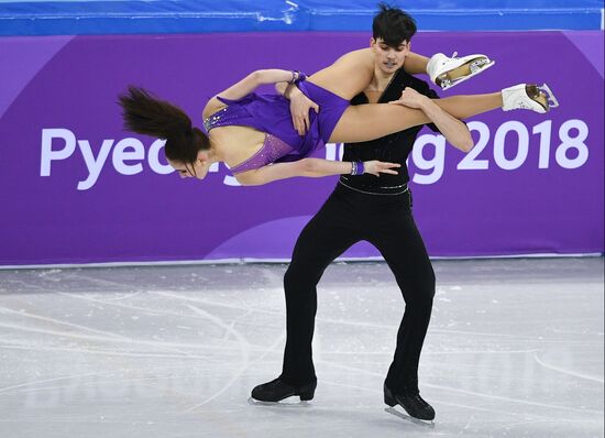 2018 Winter Olympics. Figure skating. Teams. Ice dancing short program