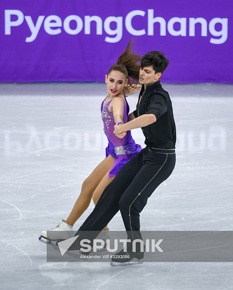 2018 Winter Olympics. Figure skating. Teams. Ice dancing short program