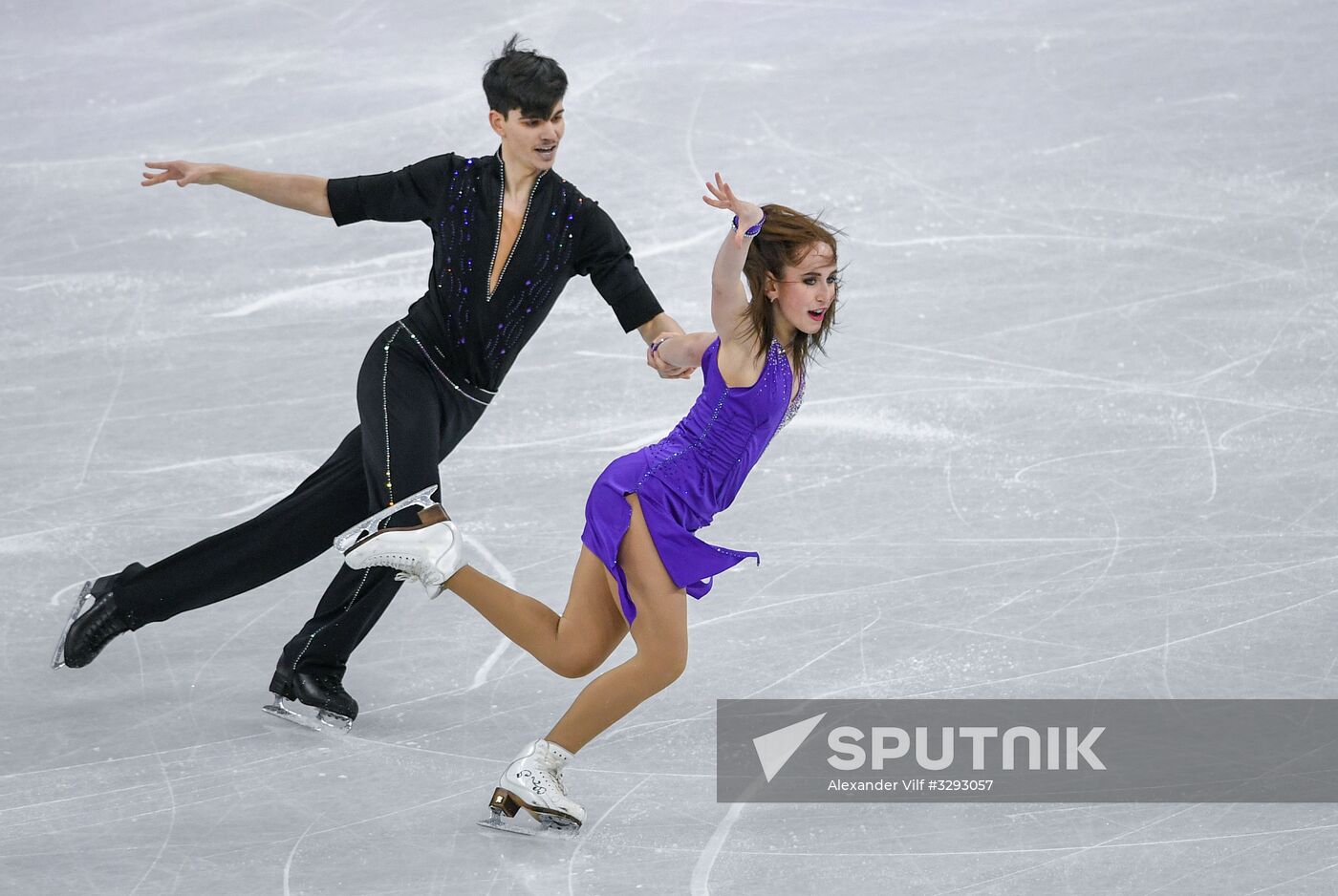 2018 Winter Olympics. Figure skating. Teams. Ice dancing short program
