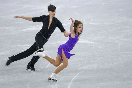 2018 Winter Olympics. Figure skating. Teams. Ice dancing short program
