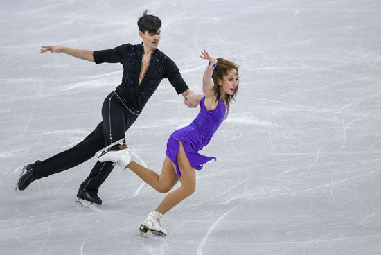 2018 Winter Olympics. Figure skating. Teams. Ice dancing short program