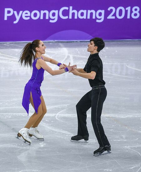 2018 Winter Olympics. Figure skating. Teams. Ice dancing short program
