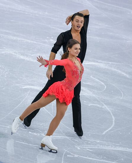2018 Winter Olympics. Figure skating. Teams. Ice dancing short program