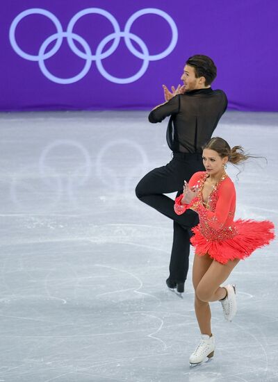 2018 Winter Olympics. Figure skating. Teams. Ice dancing short program