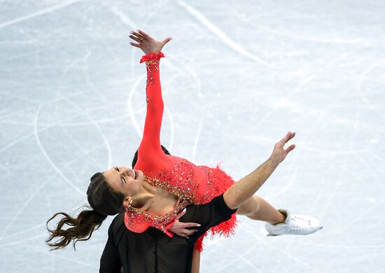 2018 Winter Olympics. Figure skating. Teams. Ice dancing short program