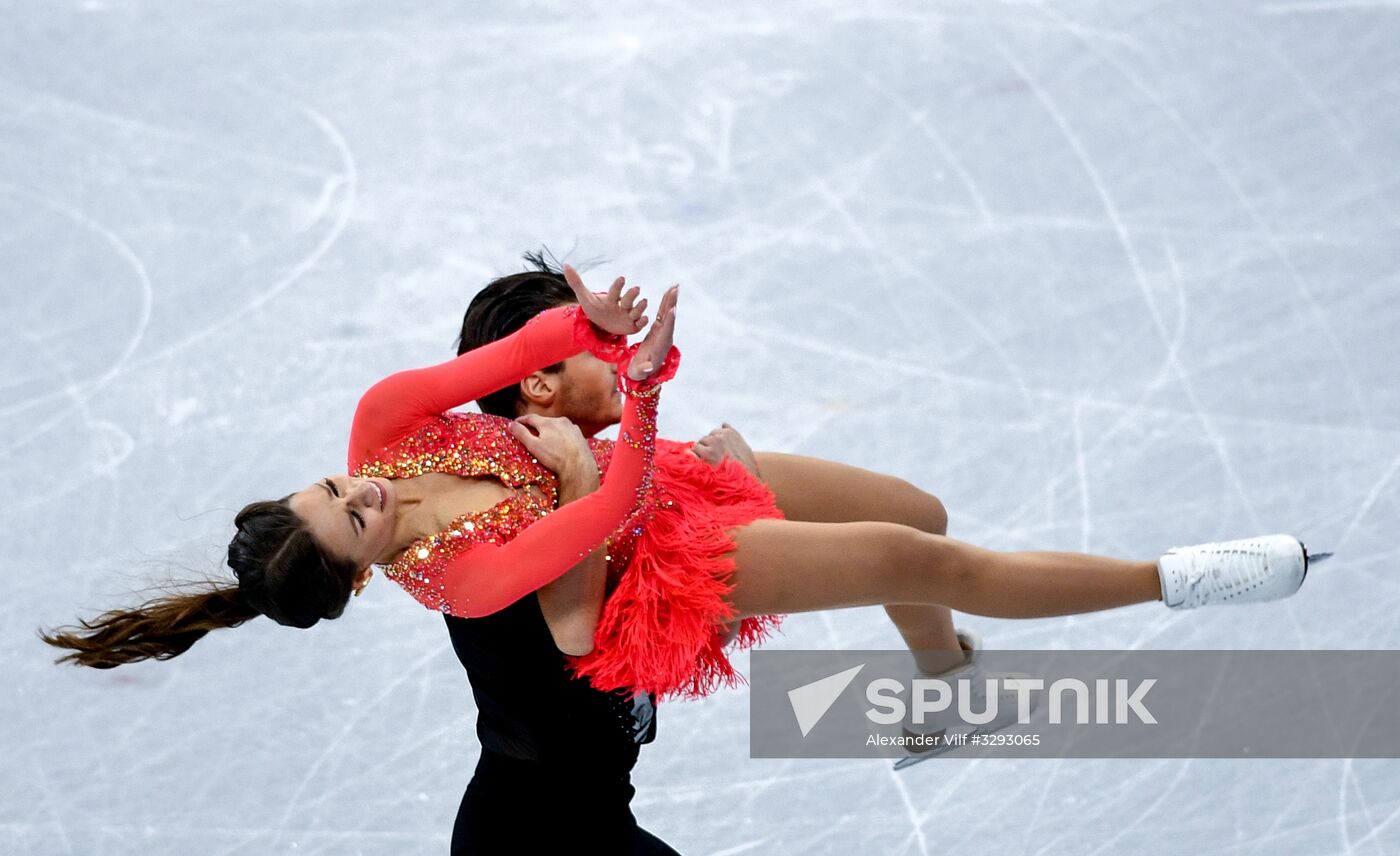 2018 Winter Olympics. Figure skating. Teams. Ice dancing short program