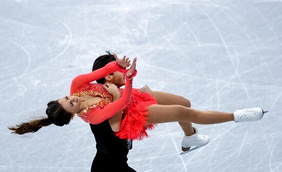 2018 Winter Olympics. Figure skating. Teams. Ice dancing short program