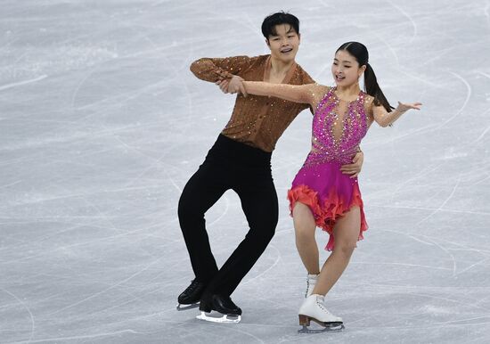 2018 Winter Olympics. Figure skating. Teams. Ice dancing short program