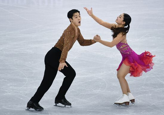 2018 Winter Olympics. Figure skating. Teams. Ice dancing short program
