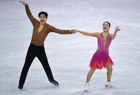2018 Winter Olympics. Figure skating. Teams. Ice dancing short program