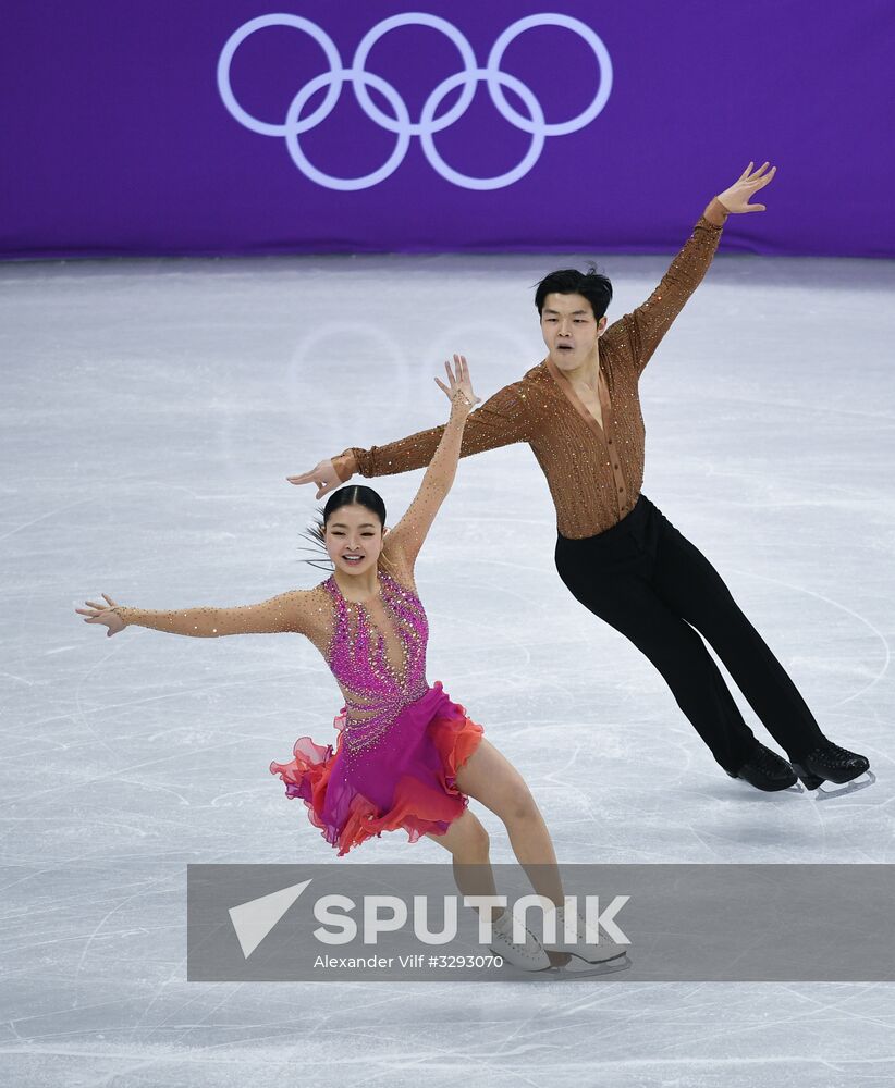 2018 Winter Olympics. Figure skating. Teams. Ice dancing short program