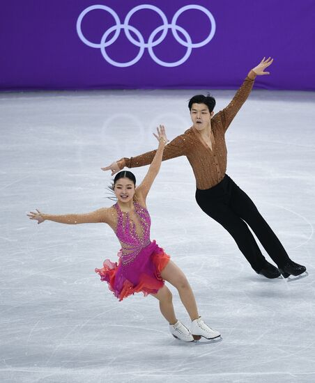 2018 Winter Olympics. Figure skating. Teams. Ice dancing short program