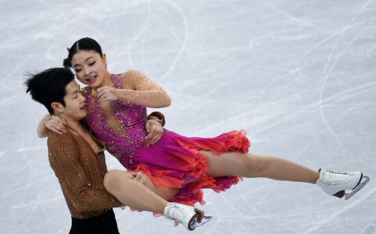 2018 Winter Olympics. Figure skating. Teams. Ice dancing short program
