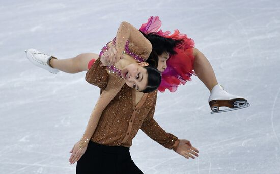 2018 Winter Olympics. Figure skating. Teams. Ice dancing short program