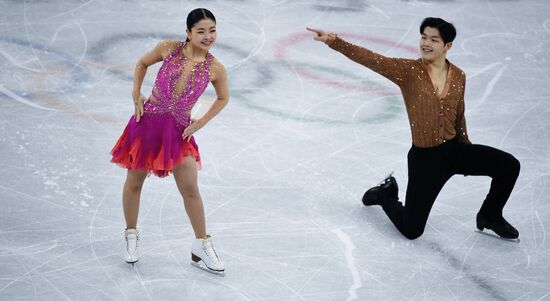 2018 Winter Olympics. Figure skating. Teams. Ice dancing short program