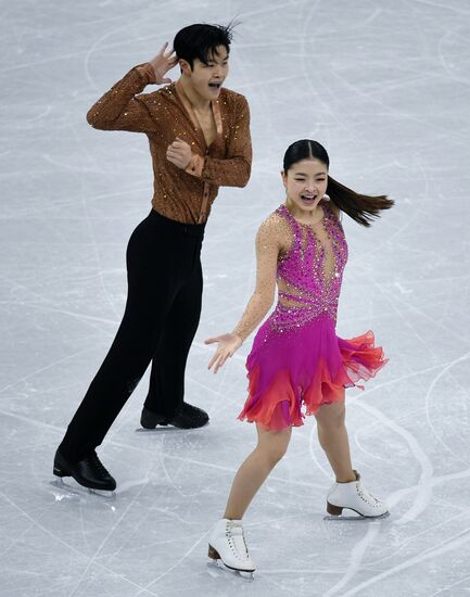 2018 Winter Olympics. Figure skating. Teams. Ice dancing short program