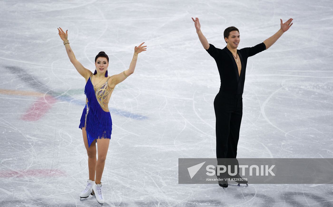 2018 Winter Olympics. Figure skating. Teams. Ice dancing short program