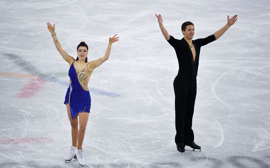 2018 Winter Olympics. Figure skating. Teams. Ice dancing short program