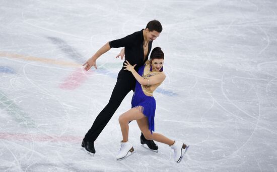 2018 Winter Olympics. Figure skating. Teams. Ice dancing short program