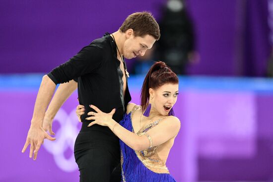 2018 Winter Olympics. Figure skating. Teams. Ice dancing short program