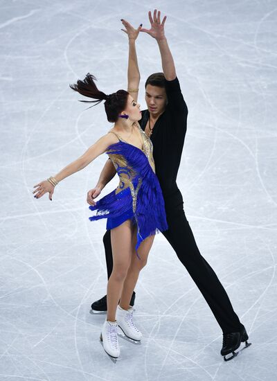 2018 Winter Olympics. Figure skating. Teams. Ice dancing short program