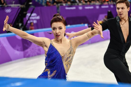 2018 Winter Olympics. Figure skating. Teams. Ice dancing short program