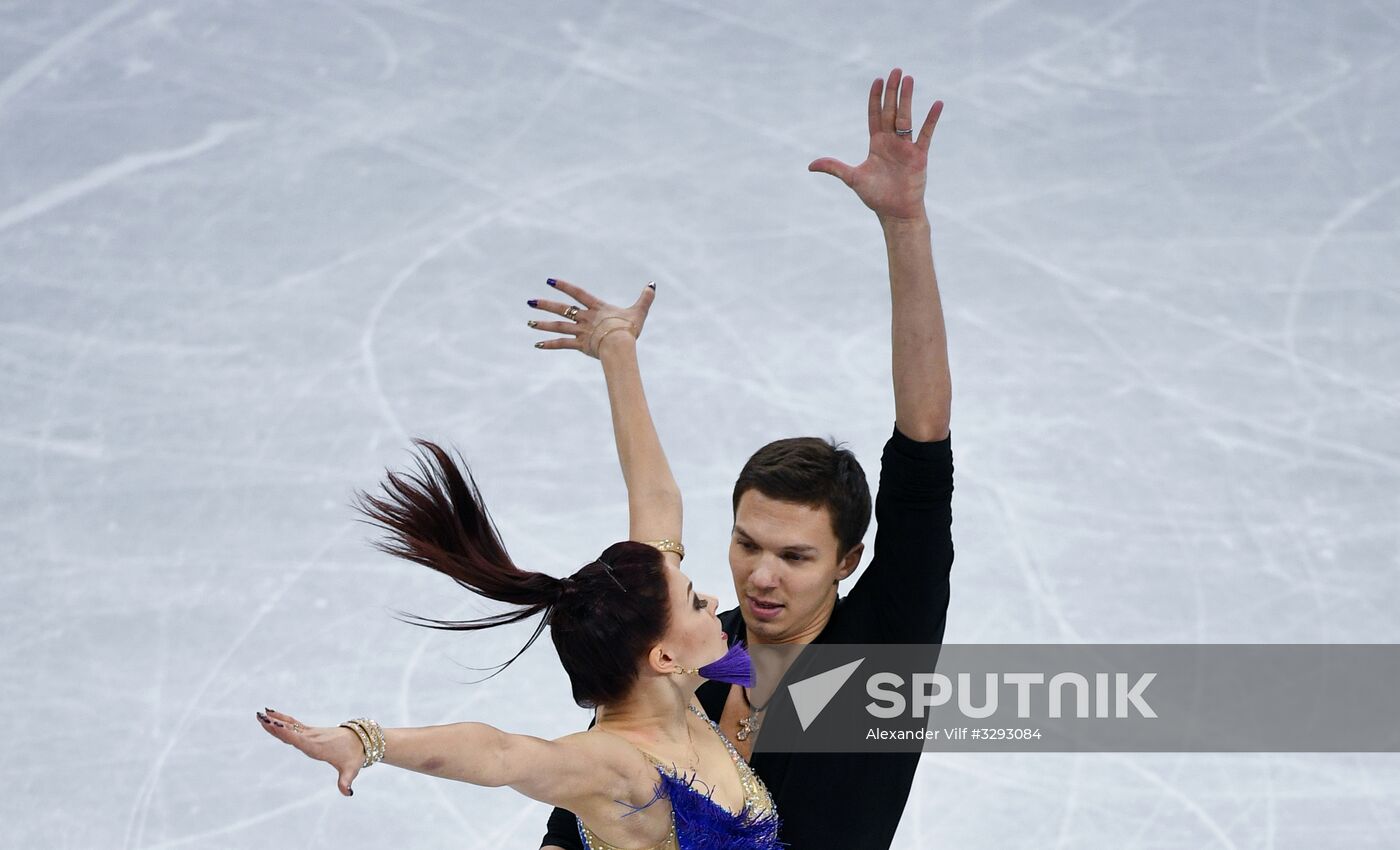 2018 Winter Olympics. Figure skating. Teams. Ice dancing short program