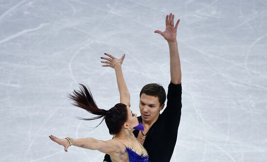 2018 Winter Olympics. Figure skating. Teams. Ice dancing short program