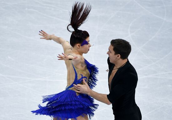 2018 Winter Olympics. Figure skating. Teams. Ice dancing short program