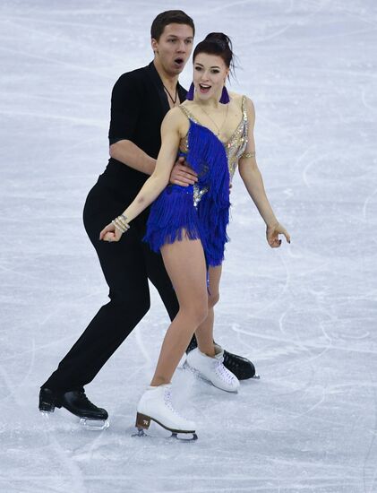 2018 Winter Olympics. Figure skating. Teams. Ice dancing short program