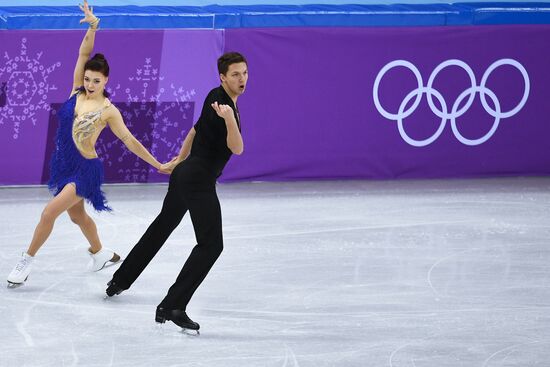 2018 Winter Olympics. Figure skating. Teams. Ice dancing short program