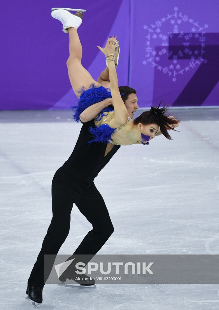2018 Winter Olympics. Figure skating. Teams. Ice dancing short program