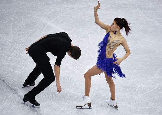 2018 Winter Olympics. Figure skating. Teams. Ice dancing short program